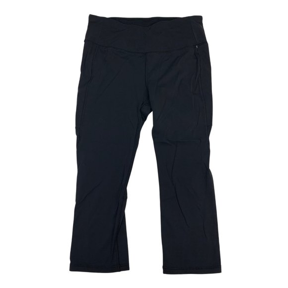 CALIA by Carrie Underwood Crop Leggings Yoga Gym Running Black Size Small - Picture 1 of 7